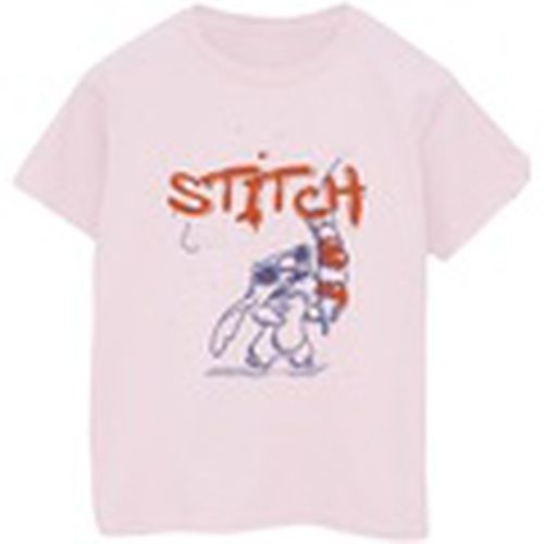 Camiseta manga larga Lilo Stitch Ice Creams para hombre - Disney - Modalova