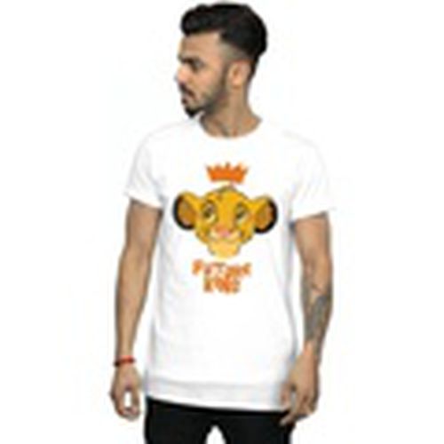 Camiseta manga larga The Lion King Simba Future King para hombre - Disney - Modalova