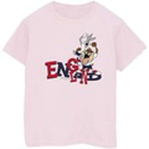 Camiseta manga larga Bugs Taz England para mujer - Dessins Animés - Modalova