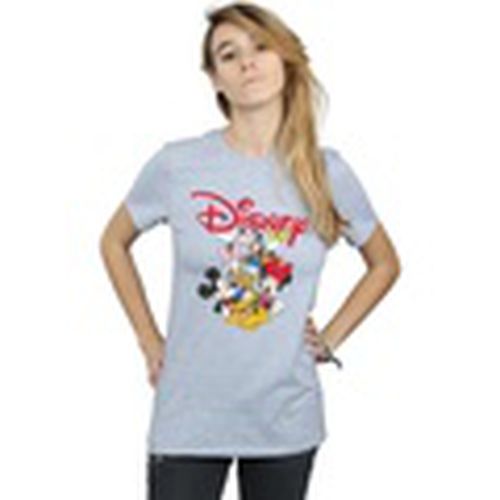 Camiseta manga larga Mickey Mouse Crew para mujer - Disney - Modalova