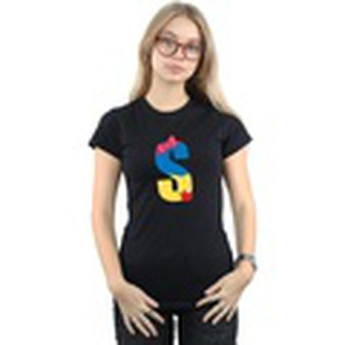 Camiseta manga larga Alphabet S Is For Snow White para mujer - Disney - Modalova