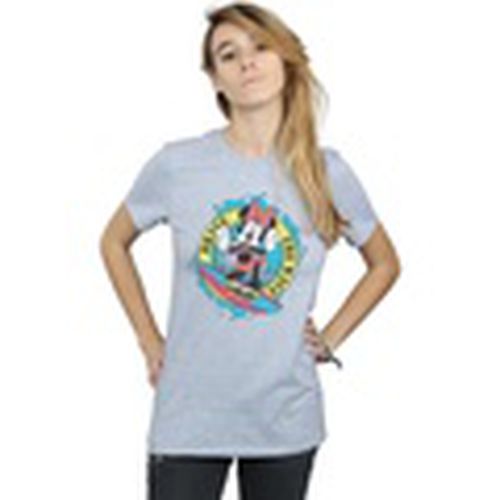 Camiseta manga larga Minnie Mouse Brave The Wave para mujer - Disney - Modalova