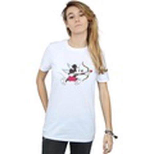Camiseta manga larga Mickey Mouse Love Cherub para mujer - Disney - Modalova
