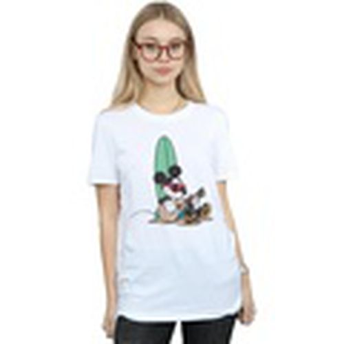 Camiseta manga larga Mickey Mouse Surf And Chill para mujer - Disney - Modalova