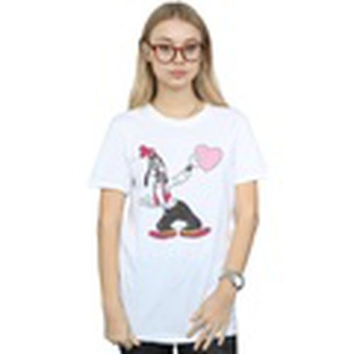 Camiseta manga larga Goofy Love Heart para mujer - Disney - Modalova
