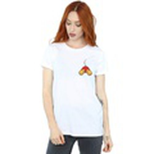 Camiseta manga larga Mickey Mouse Backside Breast Print para mujer - Disney - Modalova