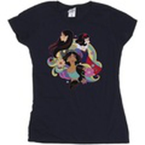 Camiseta manga larga Princess Mulan Jasmine Snow White para mujer - Disney - Modalova