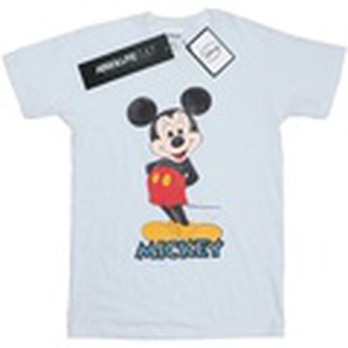 Camiseta manga larga Mickey Mouse Retro Pose para mujer - Disney - Modalova