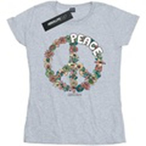 Camiseta manga larga Floral Peace para mujer - Woodstock - Modalova