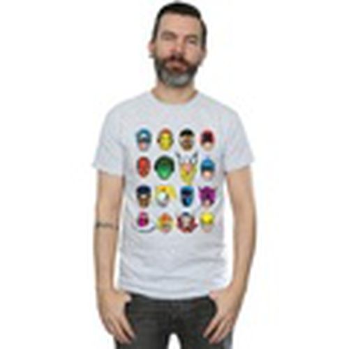Camiseta manga larga Comics Faces para hombre - Marvel - Modalova