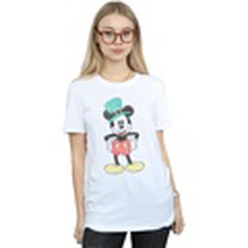 Camiseta manga larga Mickey Mouse Leprechaun Hat para mujer - Disney - Modalova