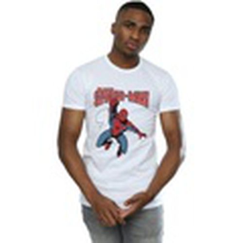 Camiseta manga larga Spider-Man Leap para hombre - Marvel - Modalova