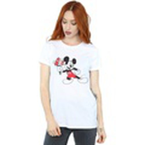 Camiseta manga larga Mickey Mouse Flowers para mujer - Disney - Modalova