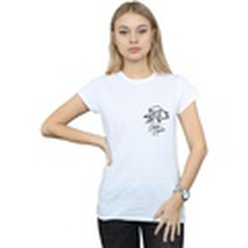 Camiseta manga larga Outline Sketched para mujer - Janis Joplin - Modalova