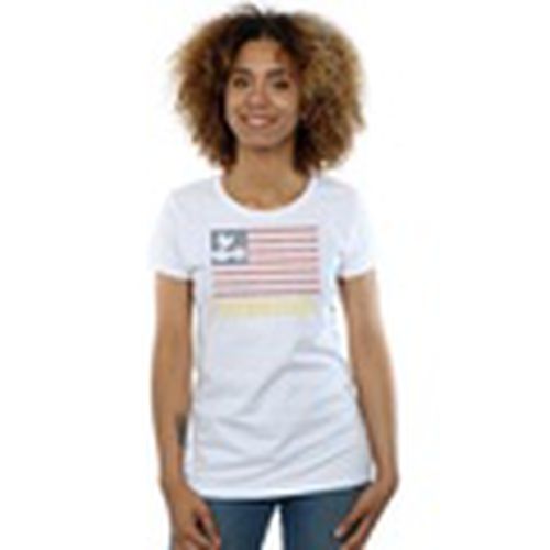 Camiseta manga larga Distressed Flag para mujer - Woodstock - Modalova