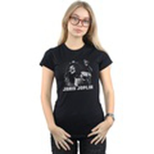 Camiseta manga larga BI37640 para mujer - Janis Joplin - Modalova