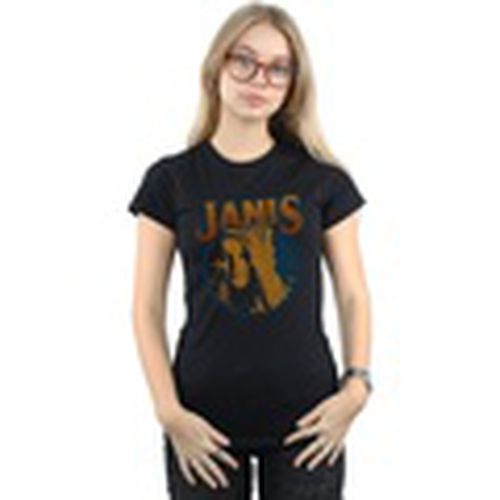 Camiseta manga larga BI37641 para mujer - Janis Joplin - Modalova