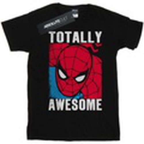 Camiseta manga larga Spider-Man Totally Awesome para hombre - Marvel - Modalova