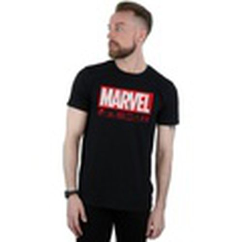 Camiseta manga larga Logo Wash Care para hombre - Marvel - Modalova