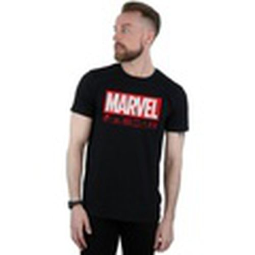 Camiseta manga larga Wash Care para hombre - Marvel - Modalova