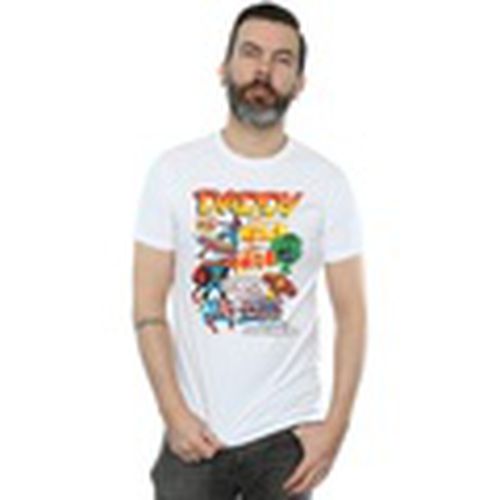 Camiseta manga larga Our Dad Superhero para hombre - Marvel - Modalova
