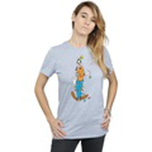 Camiseta manga larga Goofy Christmas Lights para mujer - Disney - Modalova