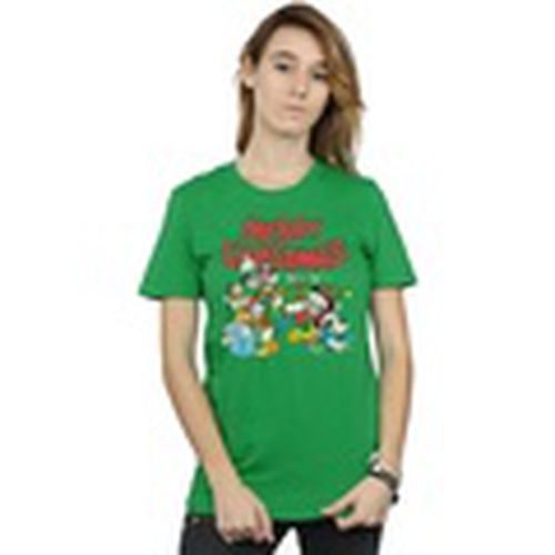 Camiseta manga larga Mickey Mouse And FriendsWinter Wishes para mujer - Disney - Modalova