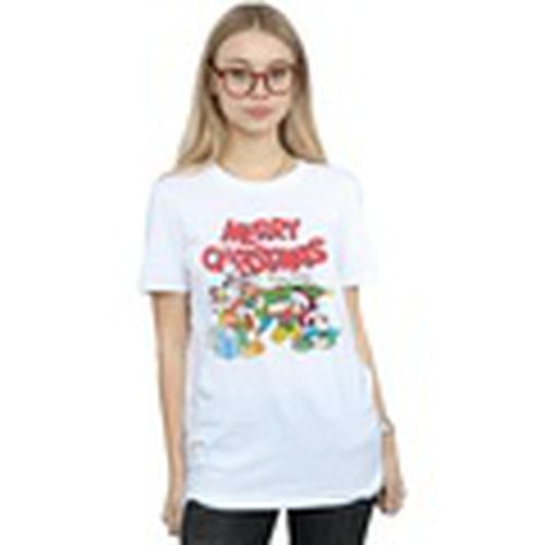 Camiseta manga larga Mickey And Friends Winter Wishes para mujer - Disney - Modalova
