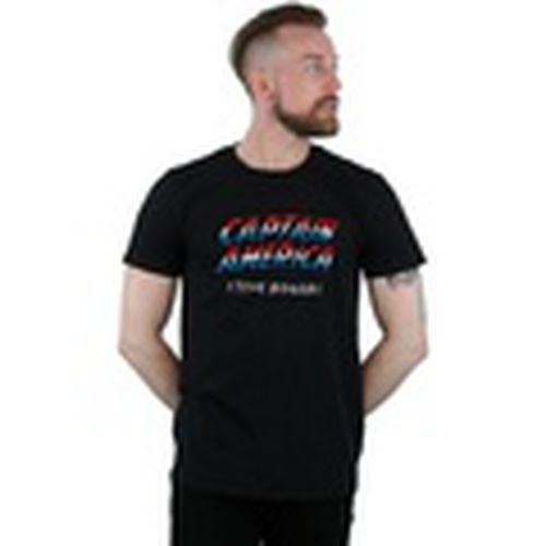 Camiseta manga larga Captain America AKA Steve Rogers para hombre - Marvel - Modalova