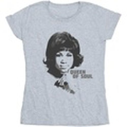 Camiseta manga larga Queen Of Soul para mujer - Aretha Franklin - Modalova