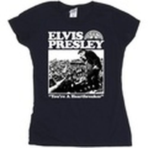Camiseta manga larga A Heartbreaker para mujer - Elvis - Modalova