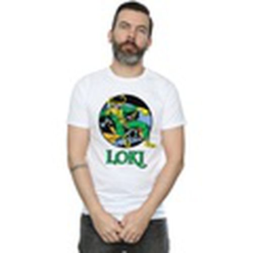 Camiseta manga larga Loki Throne para hombre - Marvel - Modalova