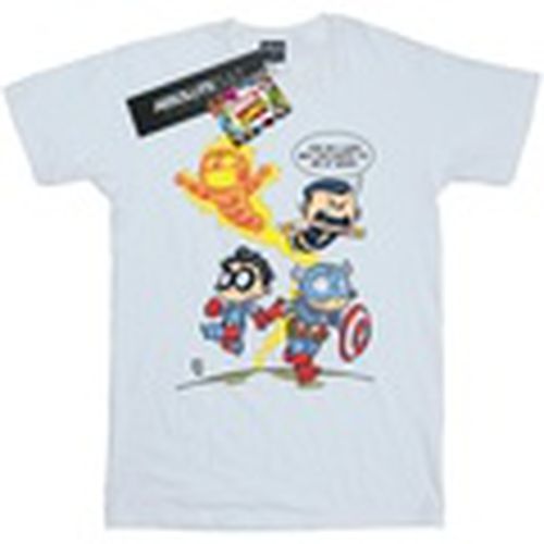 Camiseta manga larga Avengers Invaders Cartoon para hombre - Marvel - Modalova