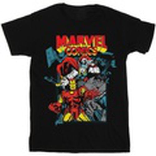 Camiseta manga larga Trio Pose para hombre - Marvel - Modalova