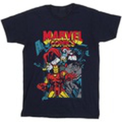 Camiseta manga larga Trio Pose para hombre - Marvel - Modalova