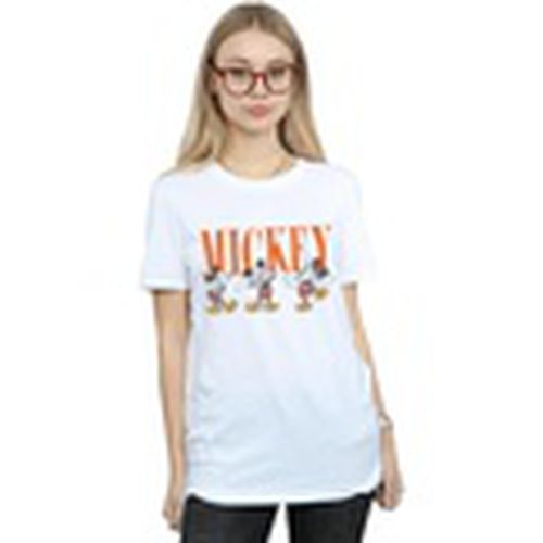 Camiseta manga larga Mickey Mouse Poses para mujer - Disney - Modalova