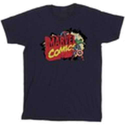 Camiseta manga larga Comics Big M para hombre - Marvel - Modalova