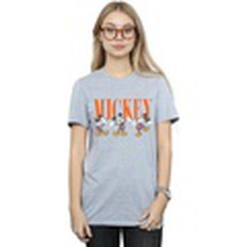 Camiseta manga larga Mickey Mouse Poses para mujer - Disney - Modalova