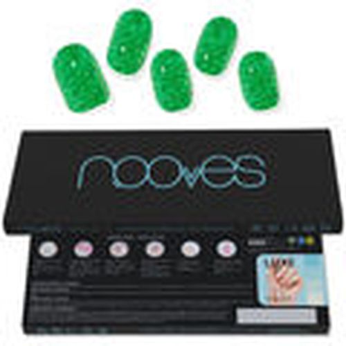 Set manicura Láminas De Uñas De Gel Jade Glitter Glam glitter Verde para mujer - Nooves - Modalova