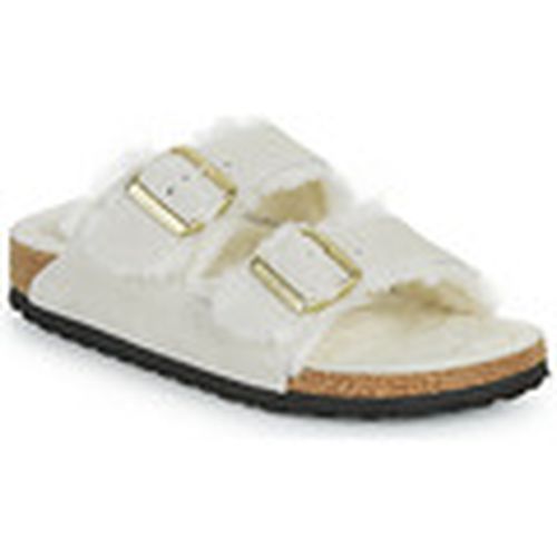 Sandalias Arizona Shearling LEVE Antique White LAF para mujer - Birkenstock - Modalova