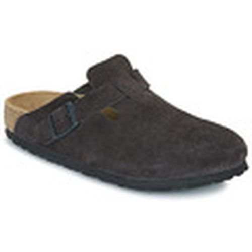 Zuecos Boston LEVE Velvet Grey para hombre - Birkenstock - Modalova