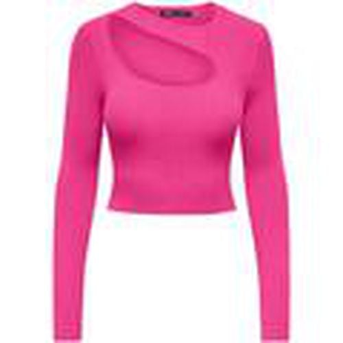 Tops y Camisetas ONLMEDDI LS PEEK-A-BOO O-NECK para mujer - Only - Modalova