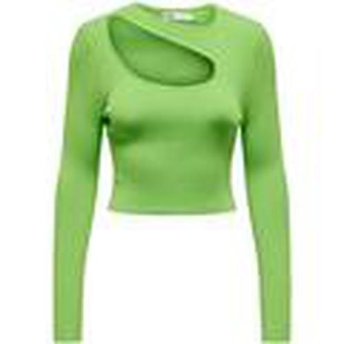 Tops y Camisetas ONLMEDDI LS PEEK-A-BOO O-NECK para mujer - Only - Modalova