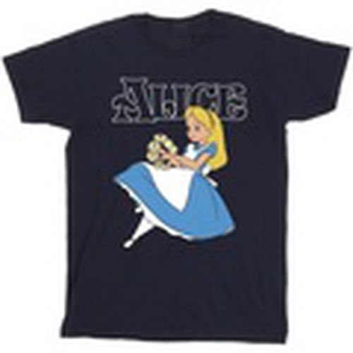 Camiseta manga larga Alice In Wonderland Flowers para hombre - Disney - Modalova