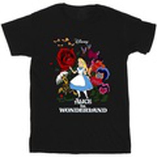 Camiseta manga larga Alice In Wonderland Flowers para hombre - Disney - Modalova