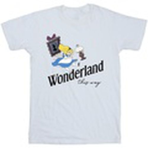 Camiseta manga larga Alice In Wonderland This Way para hombre - Disney - Modalova