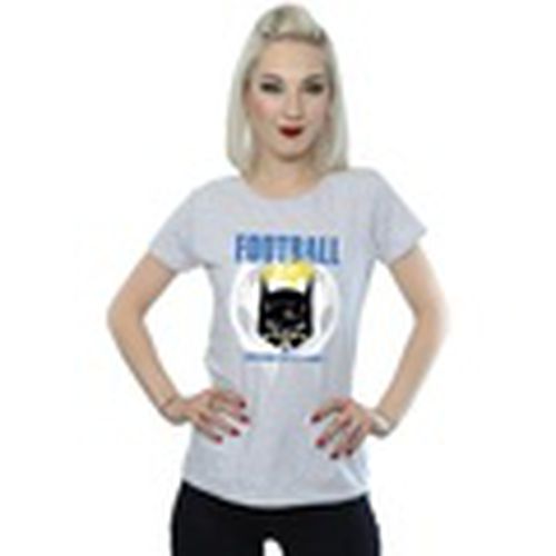 Camiseta manga larga Football Is Life para mujer - Dc Comics - Modalova