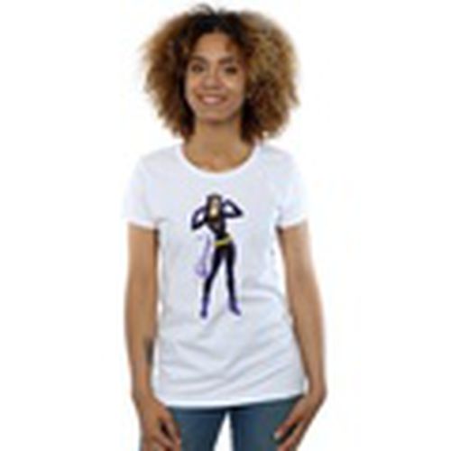 Camiseta manga larga Catwoman Happy Pose para mujer - Dc Comics - Modalova