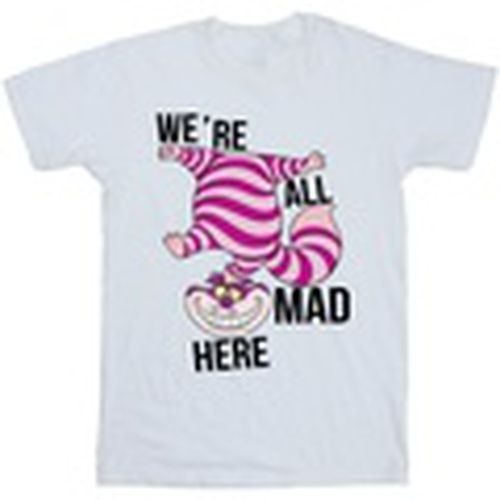 Camiseta manga larga Alice In Wonderland All Mad Here para hombre - Disney - Modalova