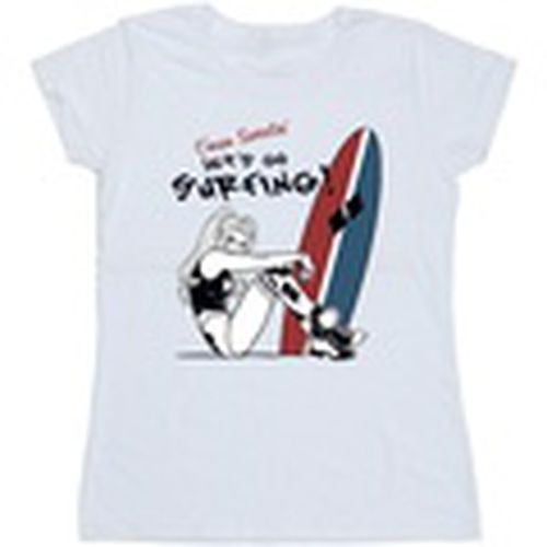 Camiseta manga larga Let's Go Surfing para mujer - Dc Comics - Modalova